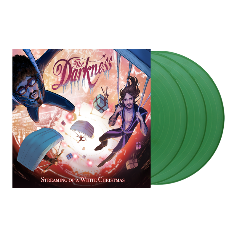 The Darkness - Streaming Of A White Christmas - Triple Heavy (180g) Sparkle Green Vinyl