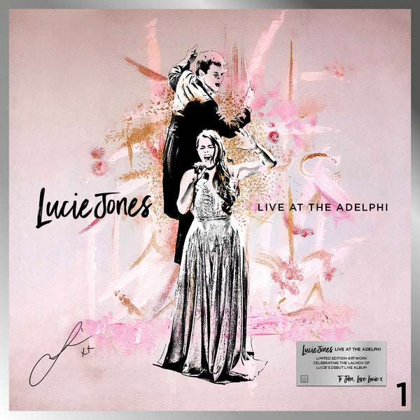 Lucie Jones - Live at the Adelphi   - Limited Edition Personalised, Signed, Framed Art Print. 4 Designs.