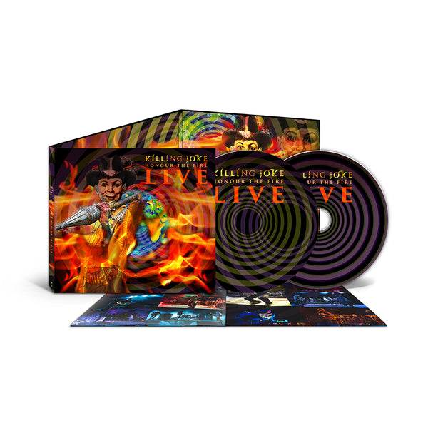 Killing joke honour the fire live CD discs and sleeve