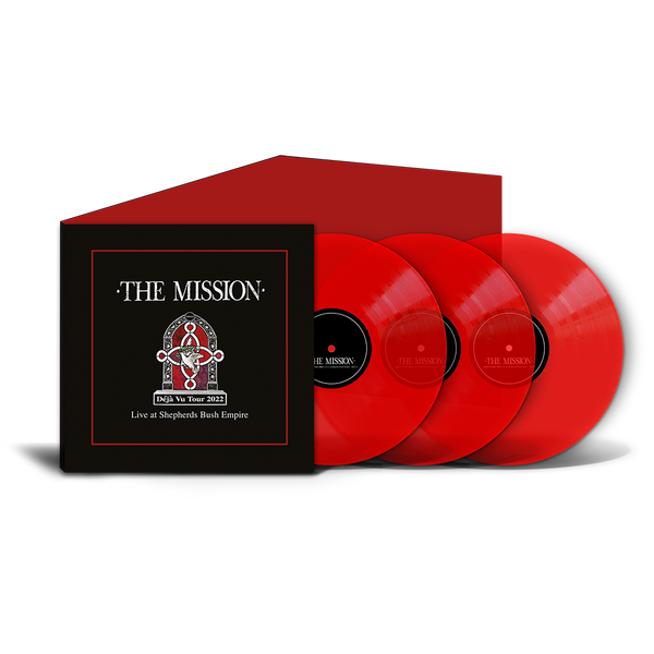 The Mission - Déjà Vu - Live At Shepherds Bush Empire - Triple coloured Vinyl