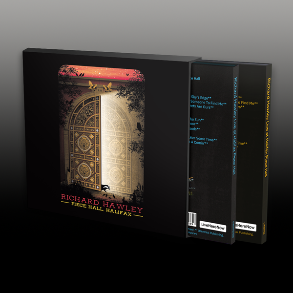 Richard Hawley - Live at Halifax Piece Hall 2021 - CD & DVD/BluRay Double Pack. 750 Only!
