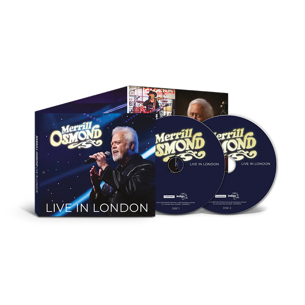 Merrill Osmond - Live at indigo at The O2 - SIGNED by Merrill!