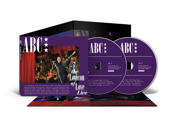 ABC - Lexicon of Love Live at Sheffield City Hall - 2CD Deluxe.