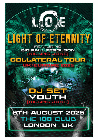 Light of Eternity - Live at The 100 Club - Limited Edition Art Print & Download