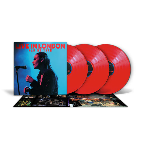 Nadine Shah - Live In London - Deluxe Triple LP Heavy Red Vinyl * SIGNED *