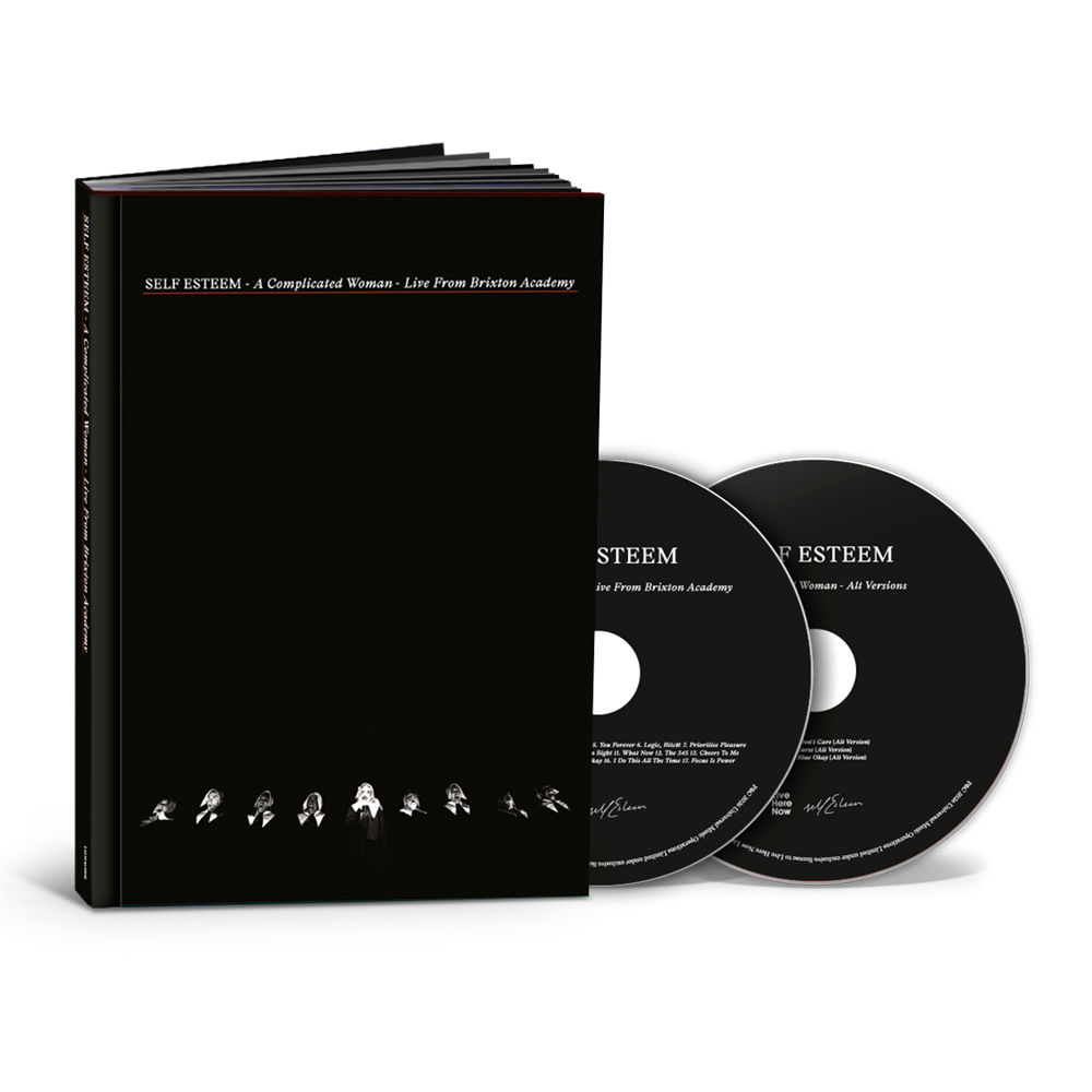 Self Esteem - A Complicated Woman - Live From Brixton Academy. - 2CD SIGNED 80 Page Hardback Book.
