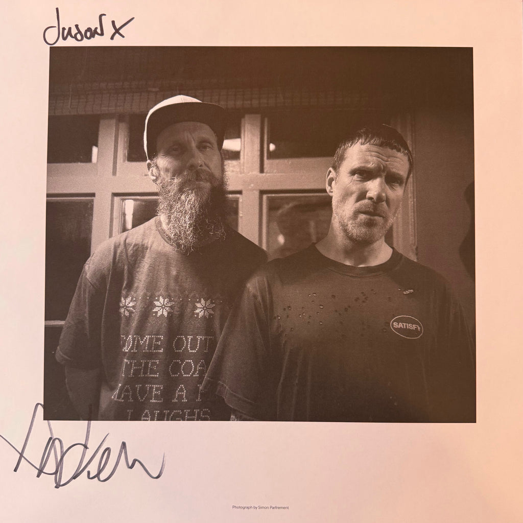 Sleaford Mods - Tied Up in The Bodega....   Limited Edition 12" x 12"  Signed Art Print - Inc Free Download.