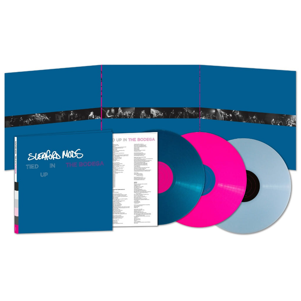 Sleaford Mods - Tied Up in The Bodega... Triple Heavy 180g Coloured Vinyl - * Limited Edition SIGNED! *