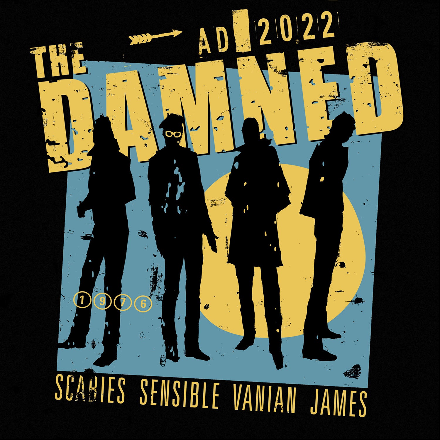 The Damned - Live at Manchester Apollo 3/11/22 - Double Red 180g