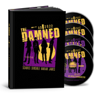 The Damned Live at Manchester Apollo Photobook with two CD's a DVD and a Blu-Ray
