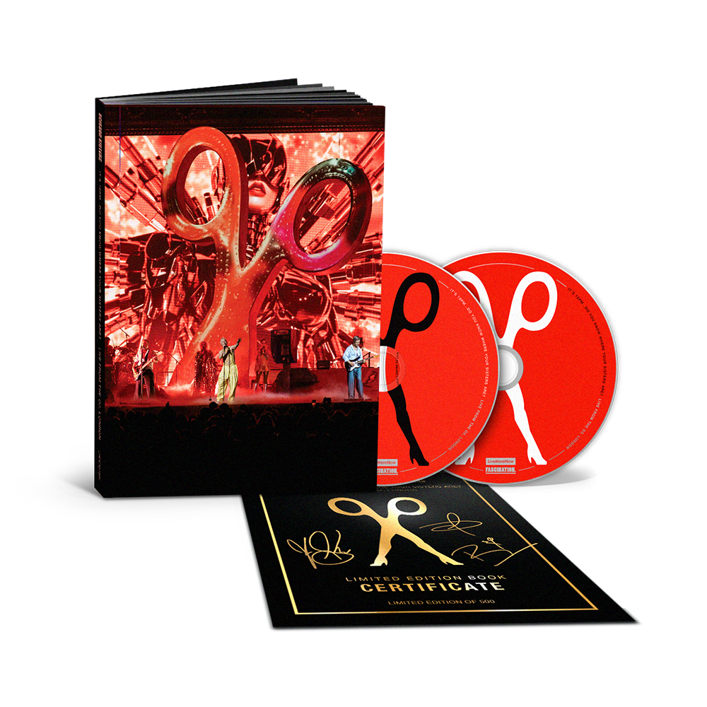 Scissor Sisters - It's 10pm... Do You Know Where Your Sisters Are? Live from The O2, London. - Limited Edition Deluxe Photobook, inc SIGNED Certificate.