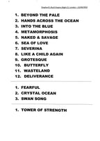 The Mission - Déjà Vu - Live at Shepherds Bush Empire - Deluxe 4CD Photobook.