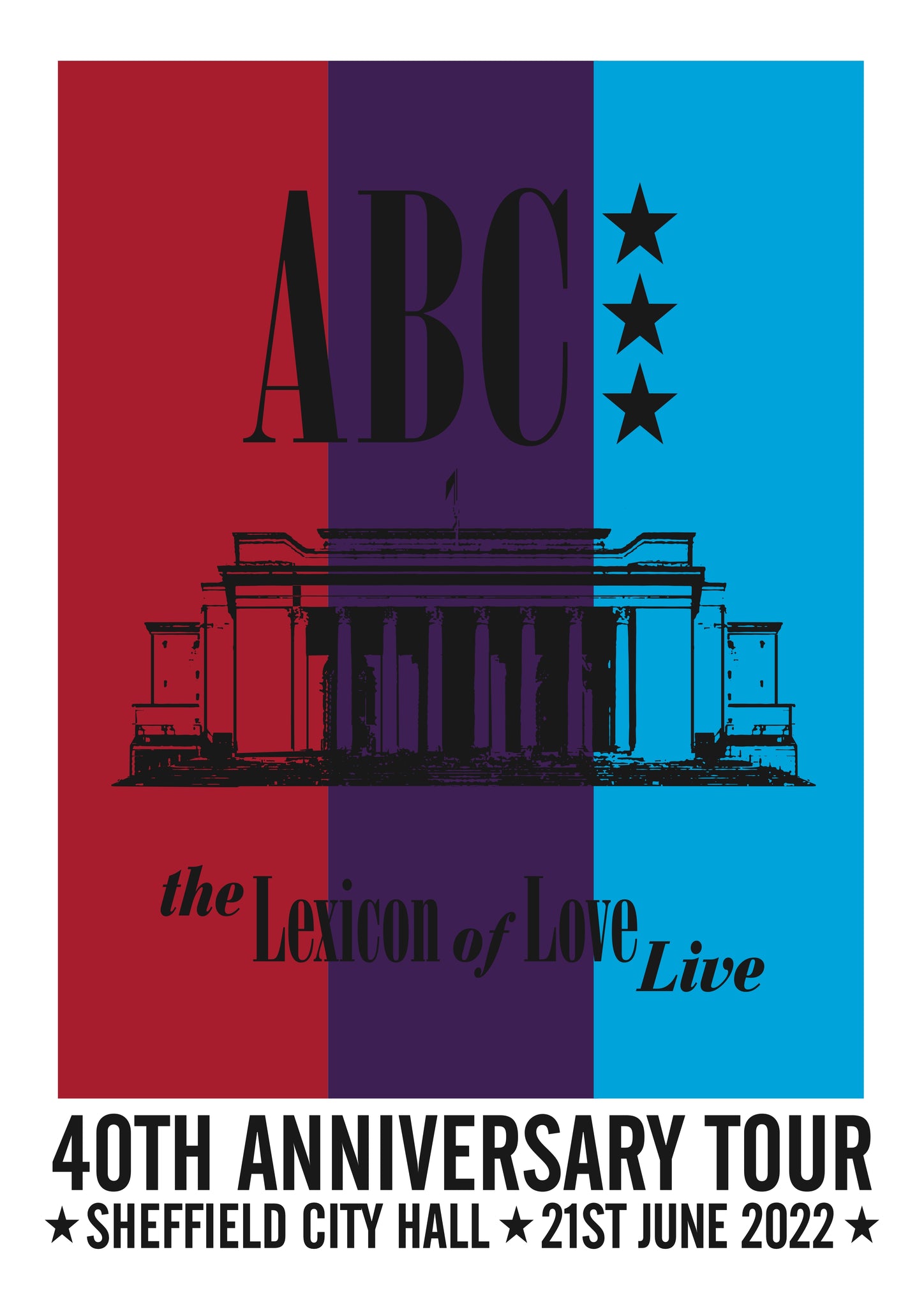 ABC 40th Anniversary signed poster