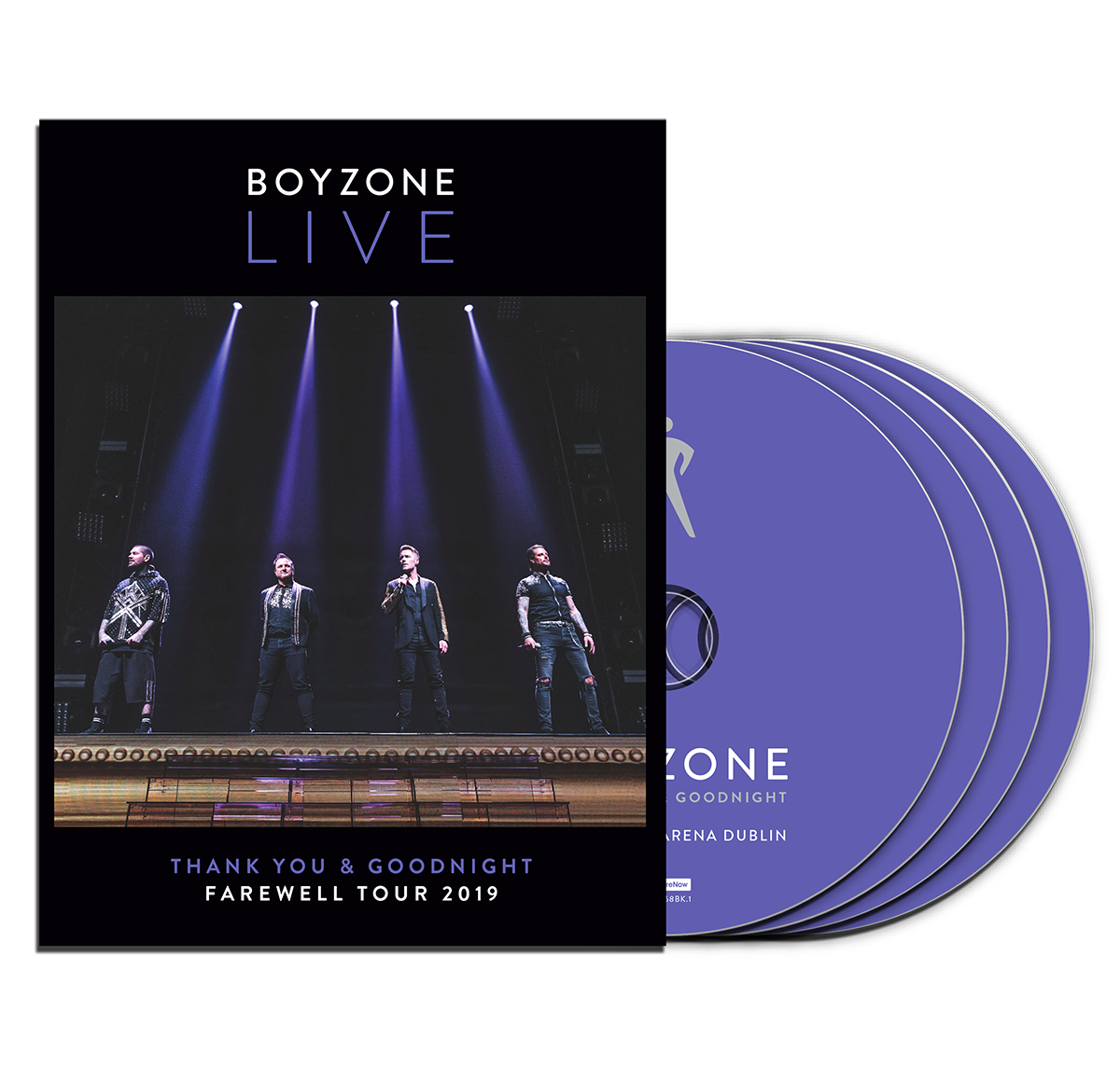 Boyzone - The Farewell Tour - Hard Back Ltd Edition CD Photo Book (A5)