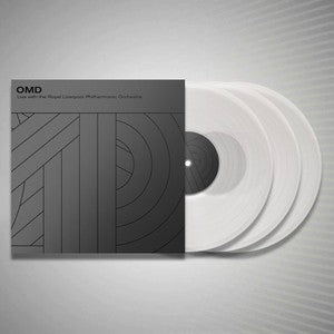 OMD - Live with the Royal Liverpool Philharmonic Orchestra - 3 x 180g Clear Vinyl