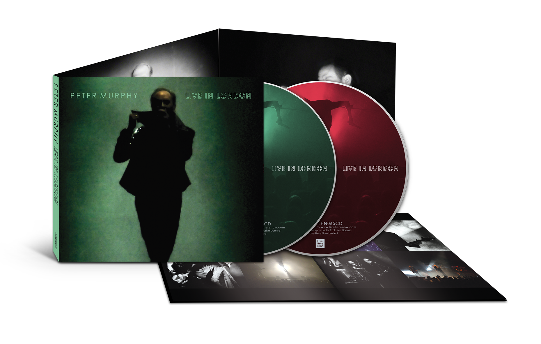 Peter Murphy - Live In London - Deluxe double CD and 12 page booklet.