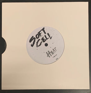 Soft Cell - SUPER LIMITED  Clear Vinyl One Sided 7" of HEAT - Live - Only 75 Made - Hand Cut