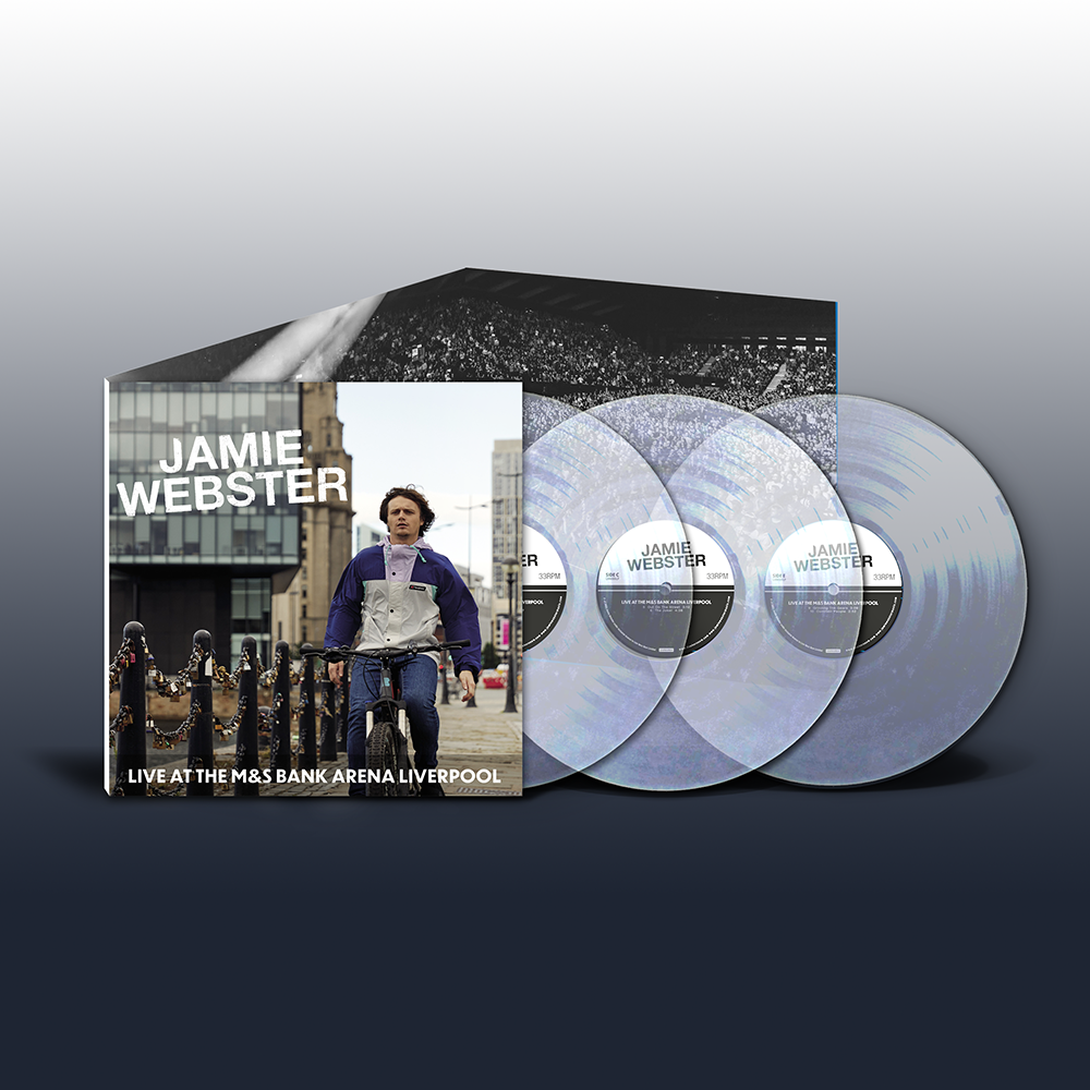 Jamie Webster - Live at The Liverpool M&S Bank Arena - Triple Clear 180g Vinyl