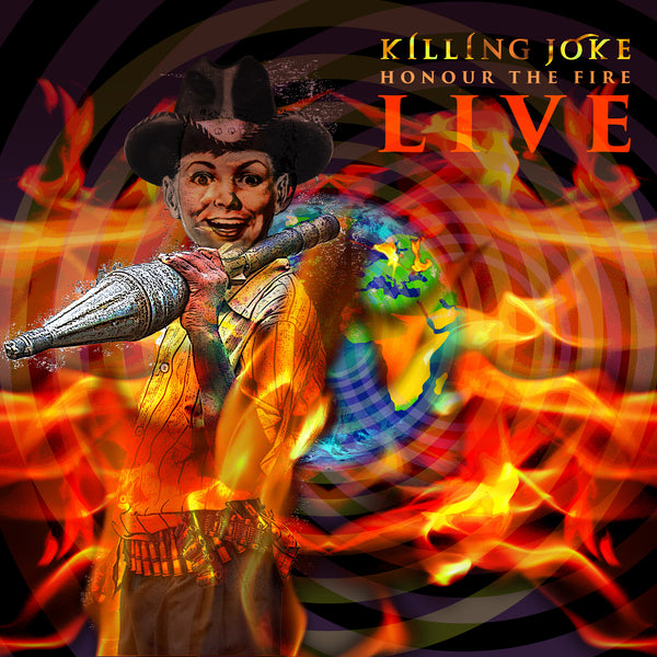 Killing Joke honour the fire live CD cover