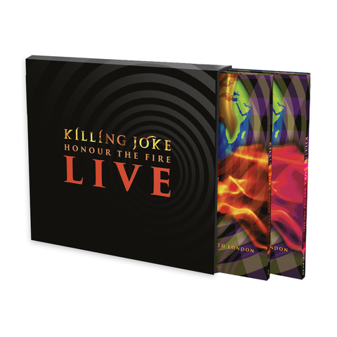 Killing Joke Honour the Fire CD, blu ray and DVD collectors pack