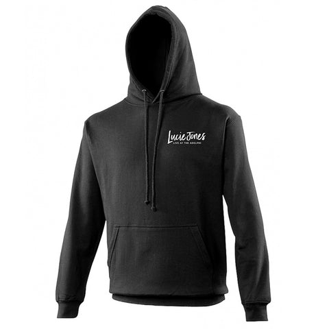 Lucie Jones - Live at the Adelphi   - Black Pullover Hoodie with Embroidered Logo