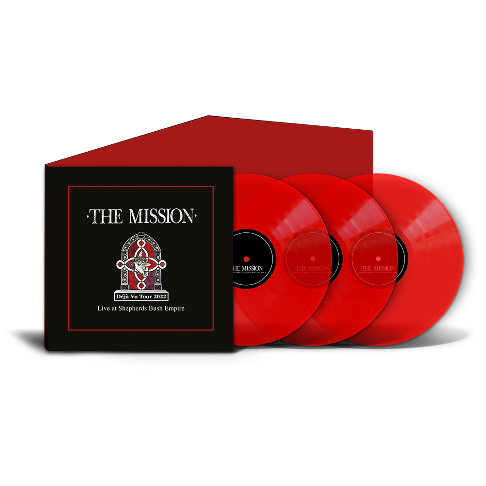 The Mission - Déjà Vu - Live At Shepherds Bush Empire - Triple coloured Vinyl