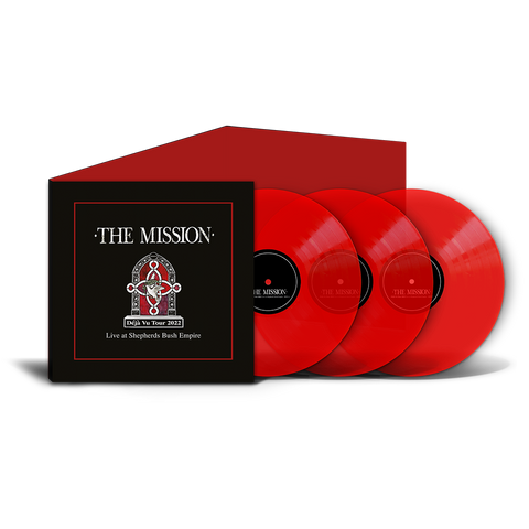 The Mission - Déjà Vu - Live At Shepherds Bush Empire - Triple coloured Vinyl