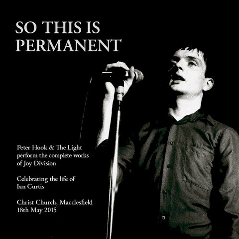 Peter Hook & the Light - So This Is Permanent - Download (MP3 or WAV)