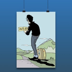 Richard Hawley - Pete McKee Print- Exclusive 500 only!
