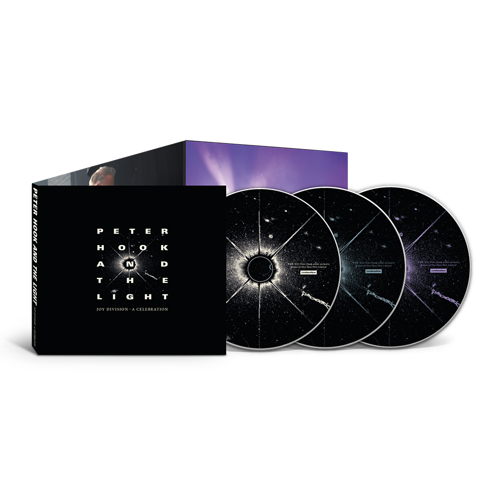 Peter Hook & The Light - Joy Division - A Celebration. Triple Live CD.