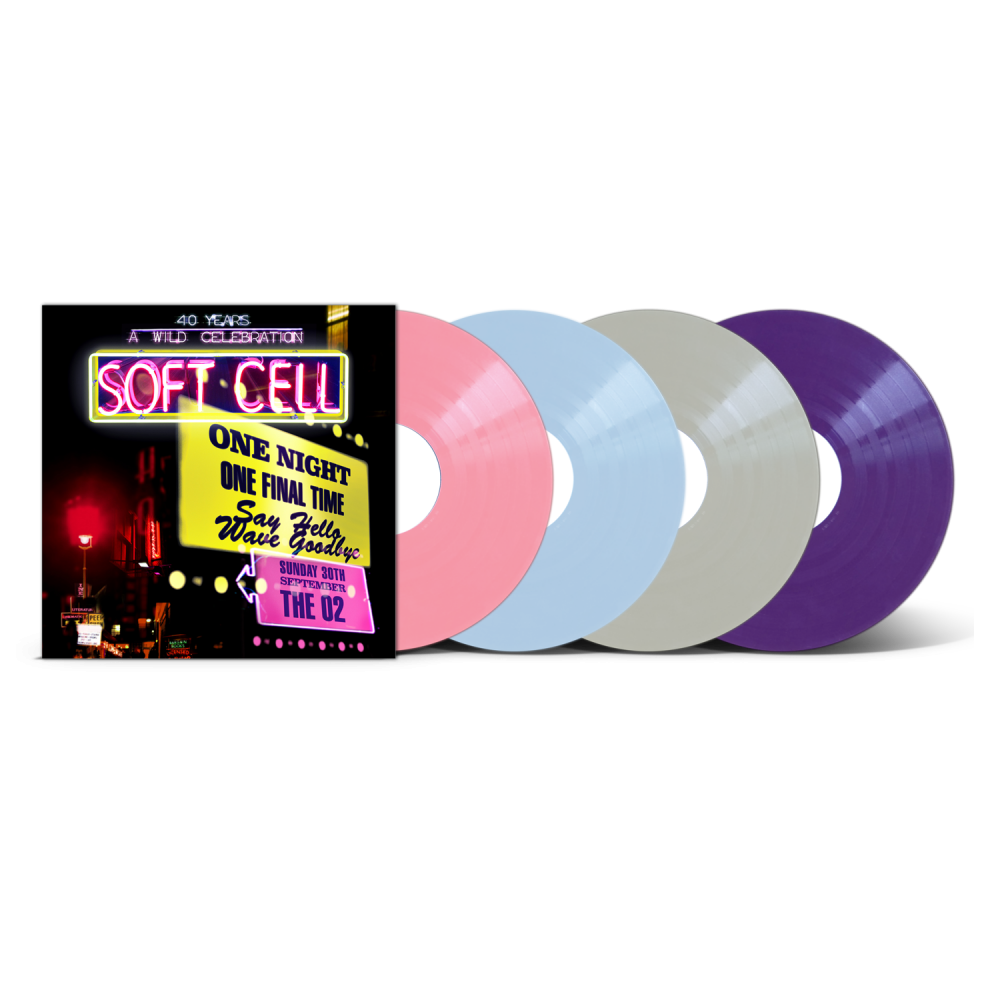 Soft Cell - Say Hello, Wave Goodbye: The O2 London 4LP Coloured Heavy (180g) Vinyl