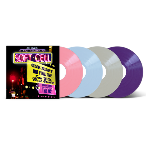 Soft Cell - Say Hello, Wave Goodbye: The O2 London 4LP Coloured Heavy (180g) Vinyl