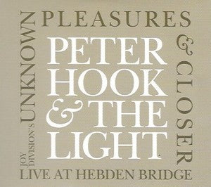 Peter Hook & The Light - Unknown Pleasures & Closer - Hebden Bridge (MP3 or WAV)