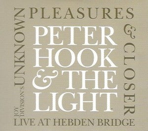 Peter Hook & The Light - Unknown Pleasures & Closer - Hebden Bridge (MP3 or WAV)