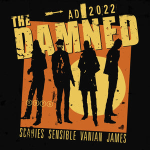 The Damned - AD 2022 - Live London Eventim Apollo 28th Oct 2022 2 x CD