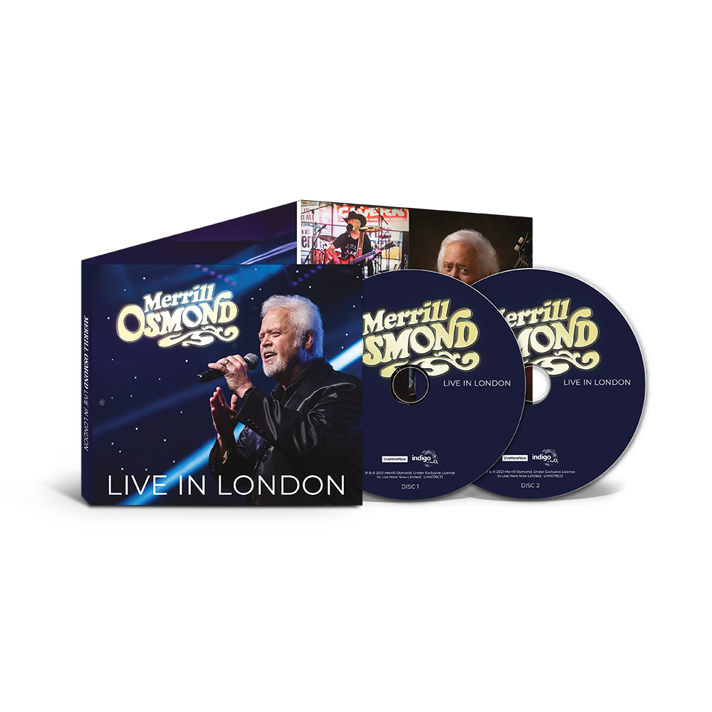 Merrill Osmond - Live at indigo at The O2 - SIGNED by Merrill!